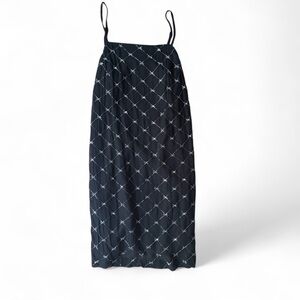 AllSaints Hand Embellished slip dress